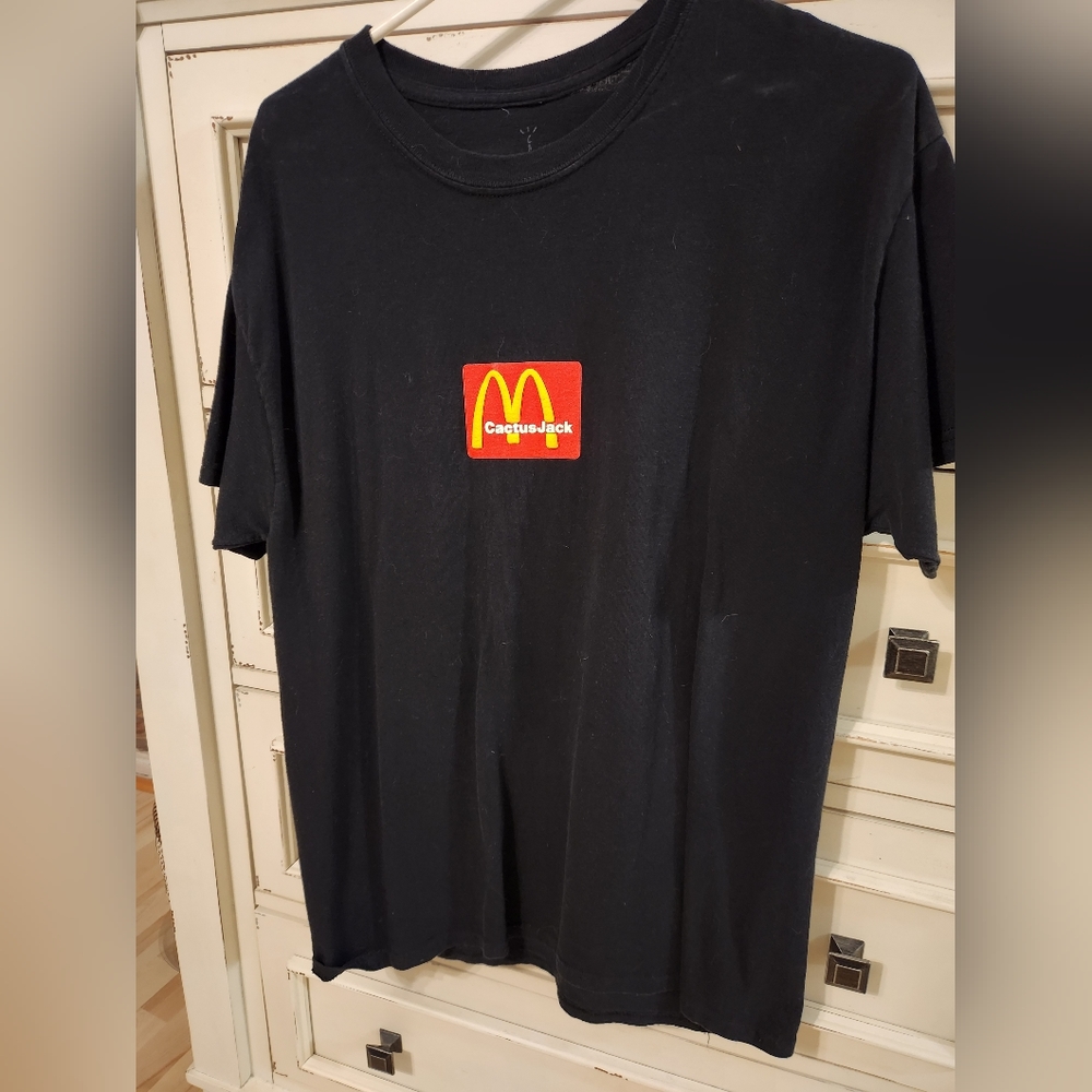 Cactus Jack by Travis Scott x McDonalds Collab tshirt